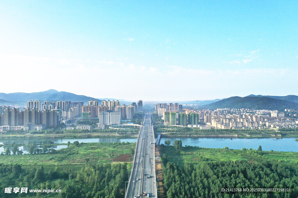 城市建筑全景