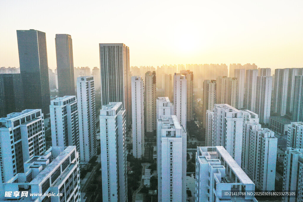 城市建筑全景