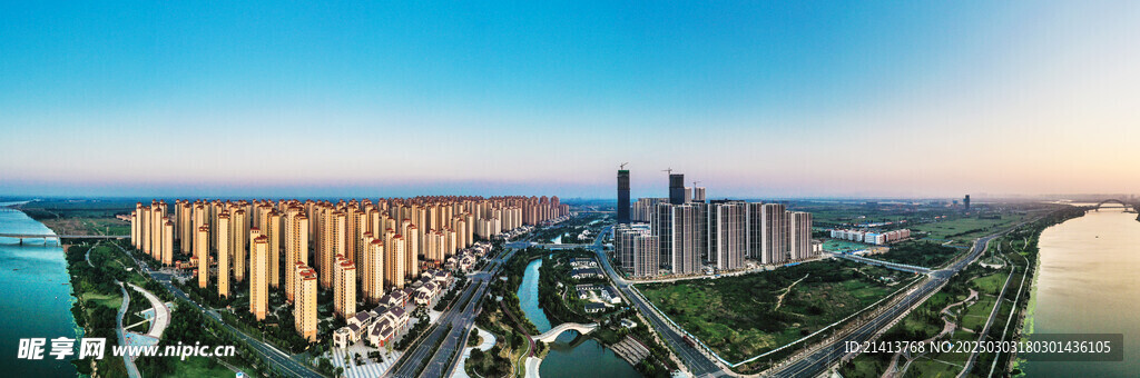 城市建筑全景