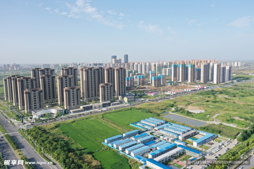 城市建筑全景