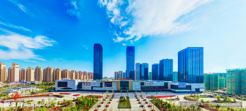 城市建筑全景