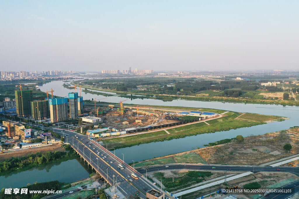 城市建筑全景