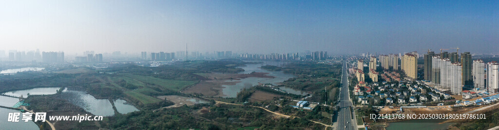 城市建筑全景