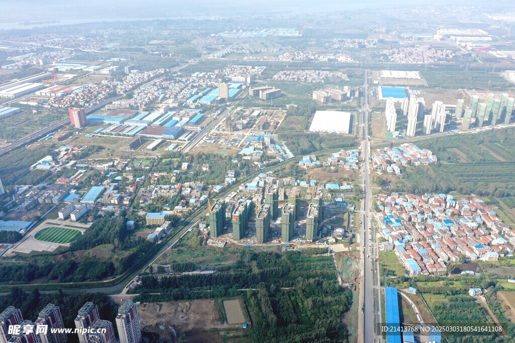城市建筑全景