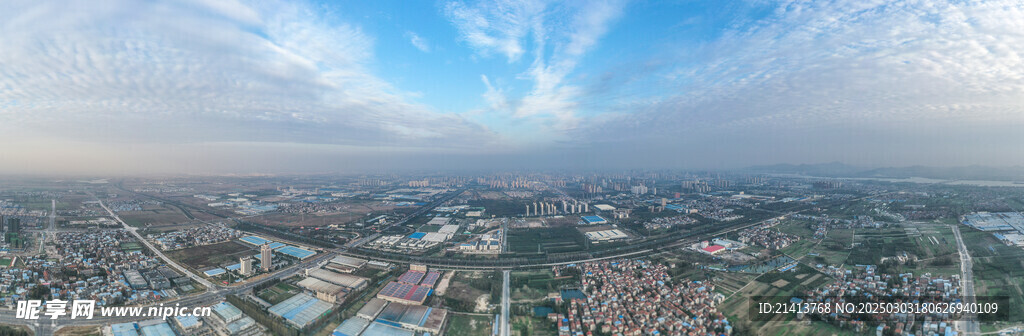 城市建筑全景