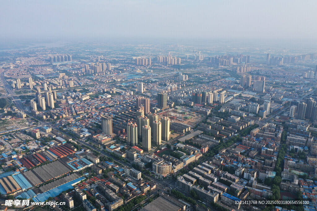 城市建筑全景