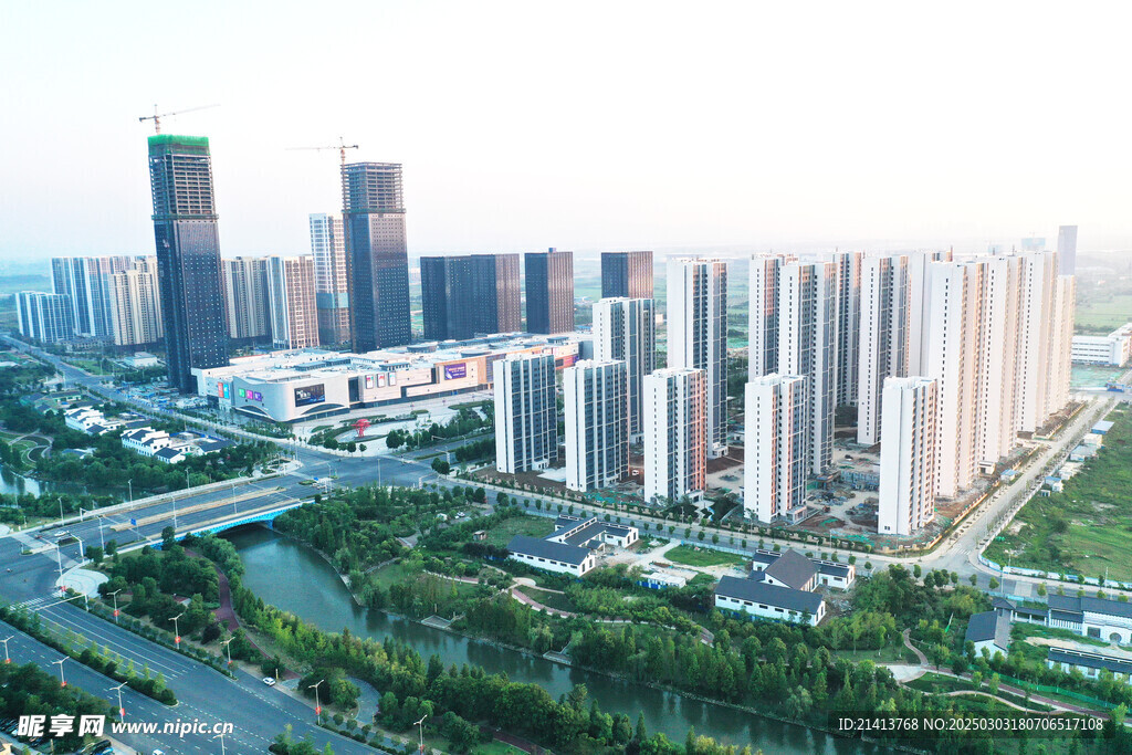城市建筑全景