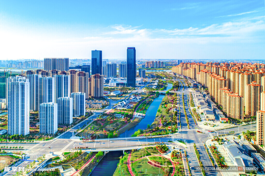 城市建筑全景