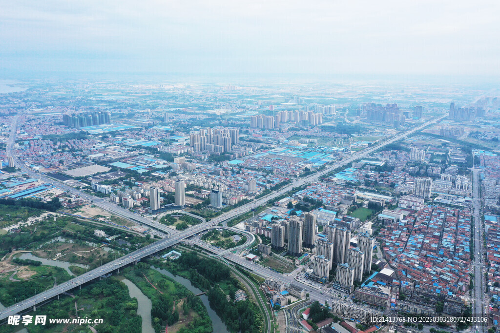 城市建筑全景