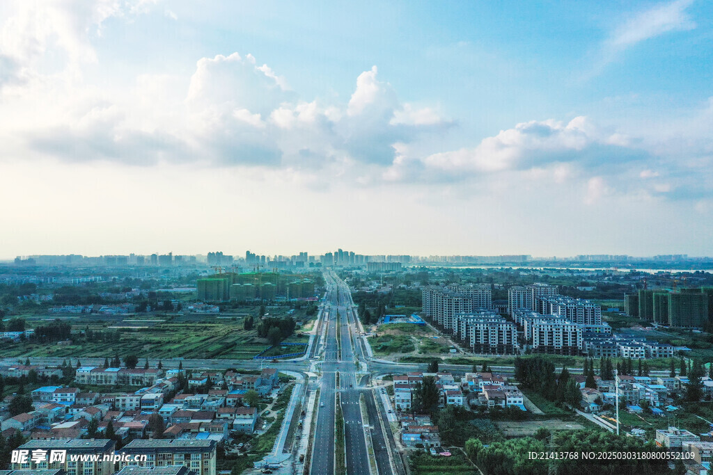 城市建筑全景