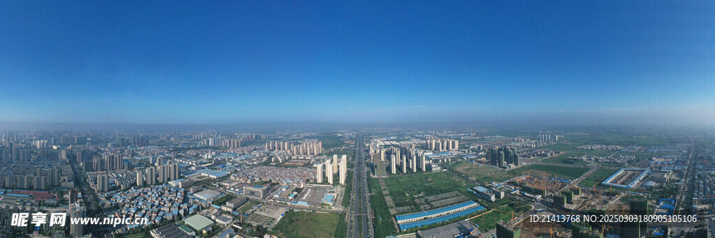 城市建筑全景
