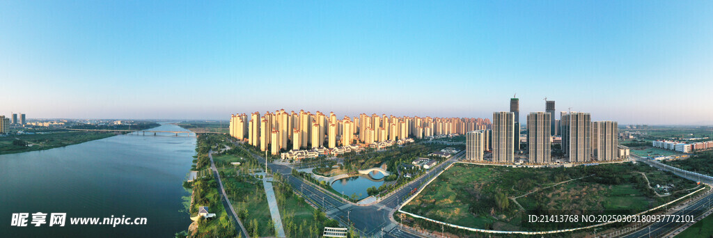 城市建筑全景