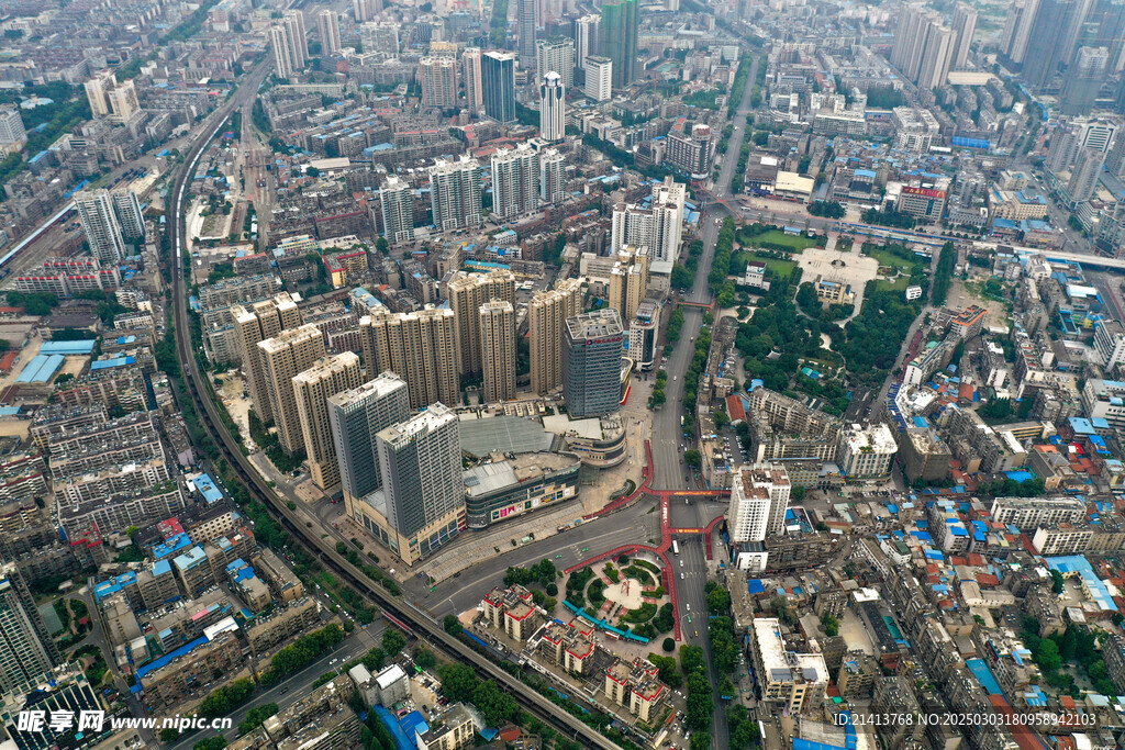 城市建筑全景