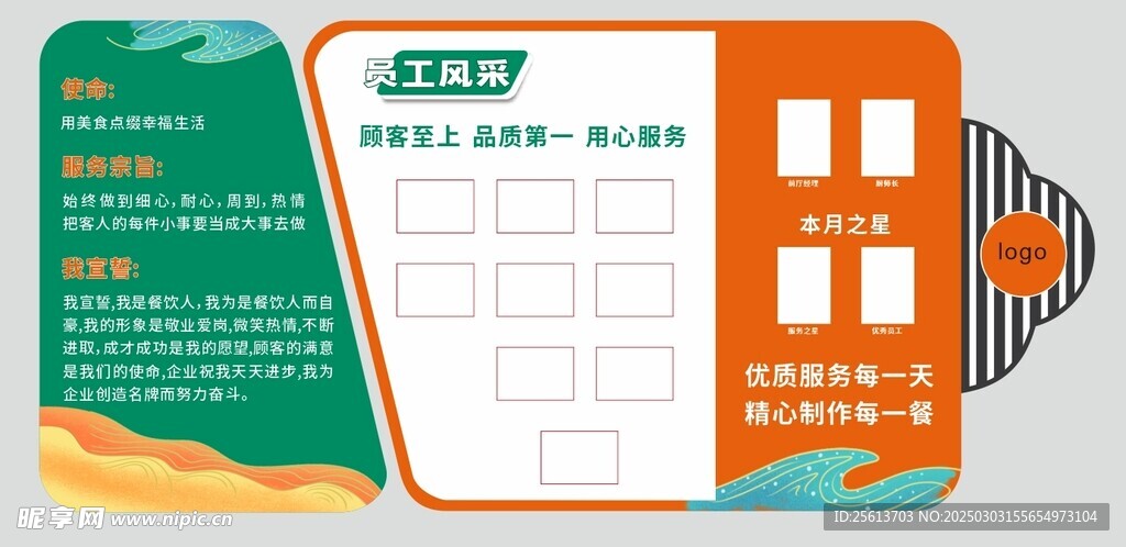 餐饮 餐厅 食堂  文明文化墙