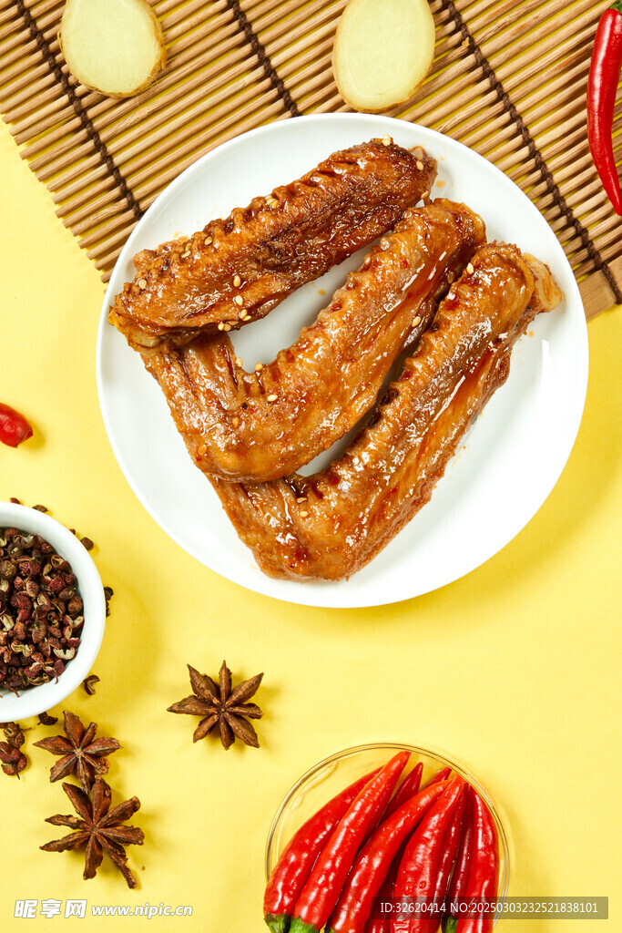 卤鸭翅