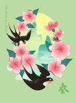 春天插画