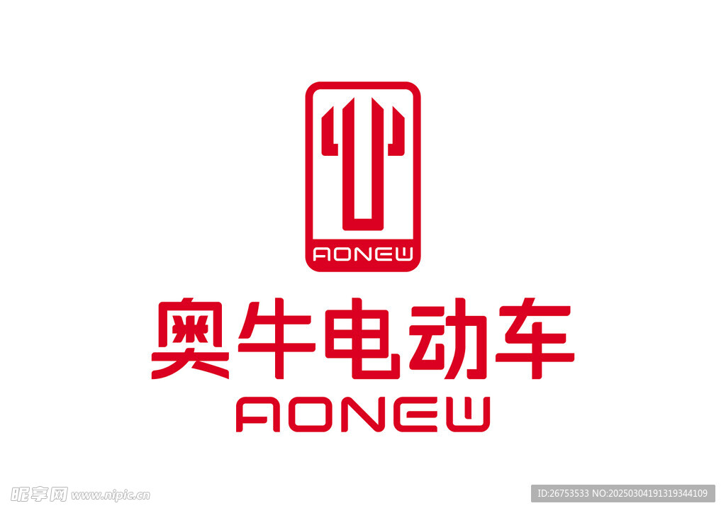 奥牛电动车 LOGO 车标