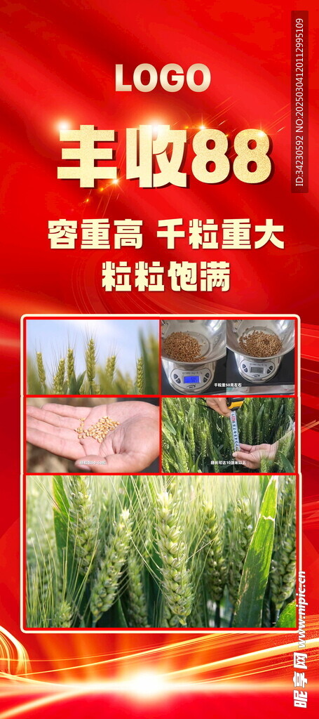 红色展架