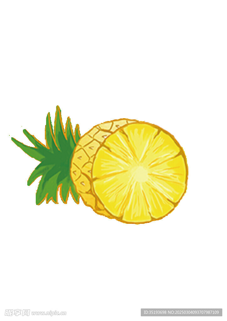 菠萝简笔画