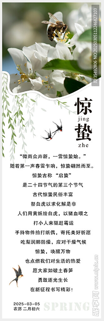 惊蛰公众号宣传海报