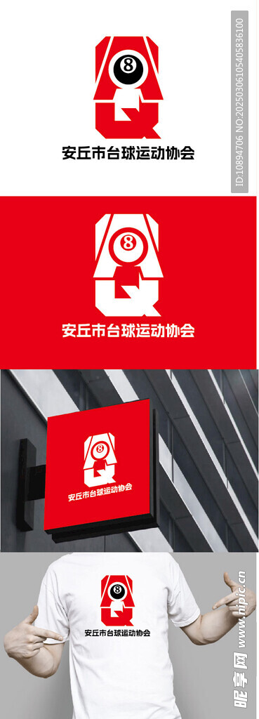 台球运动协会标识设计