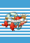 卡通鱼类海洋