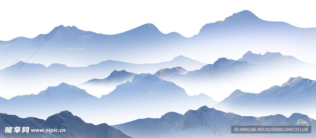 山水背景