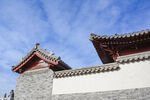 传统古建筑建筑一隅