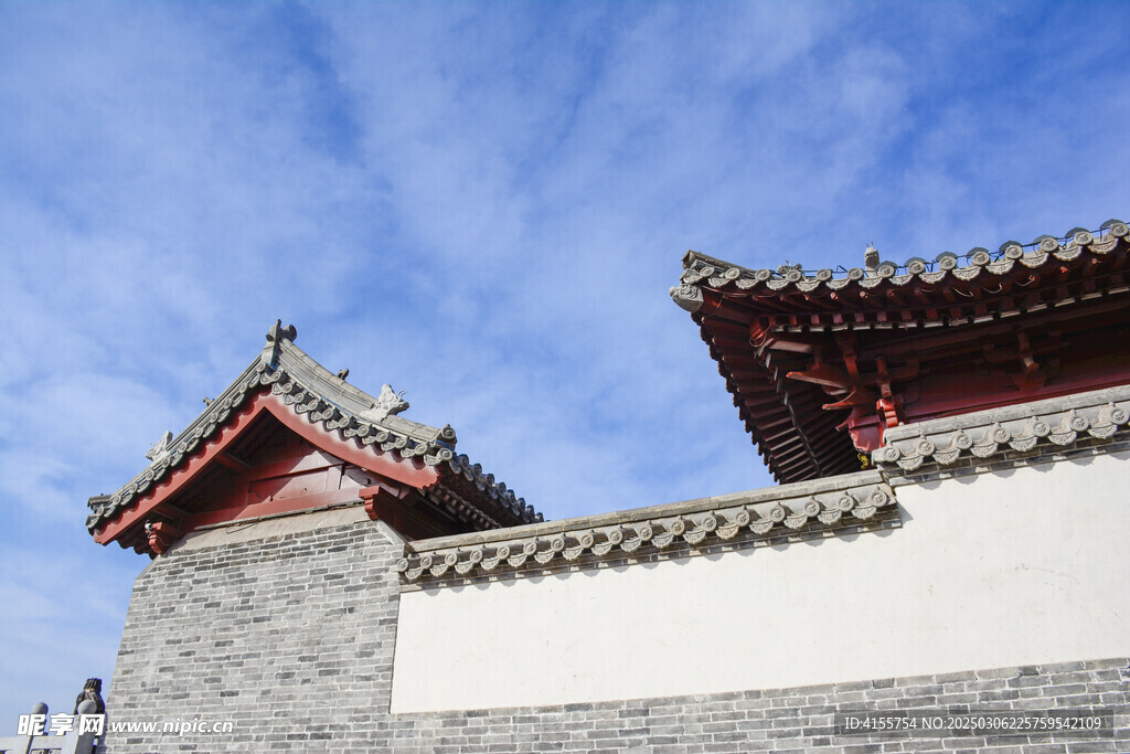 传统古建筑建筑一隅