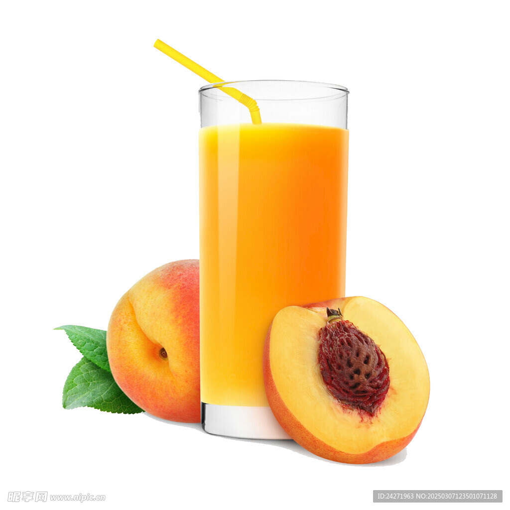 鲜榨桃汁