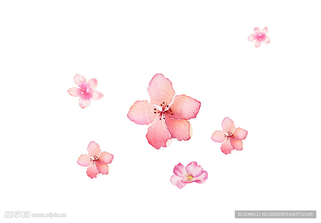 桃花素材