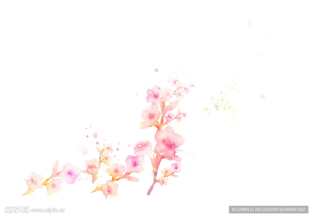 桃花素材