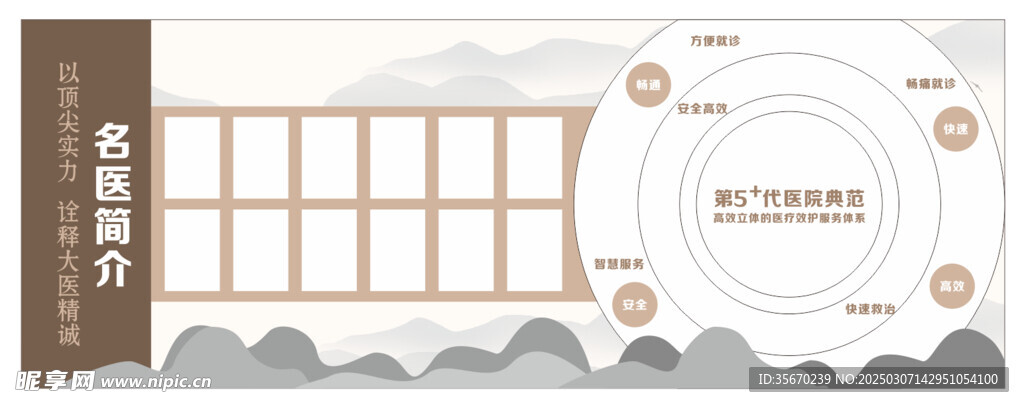 名医简介 文化墙