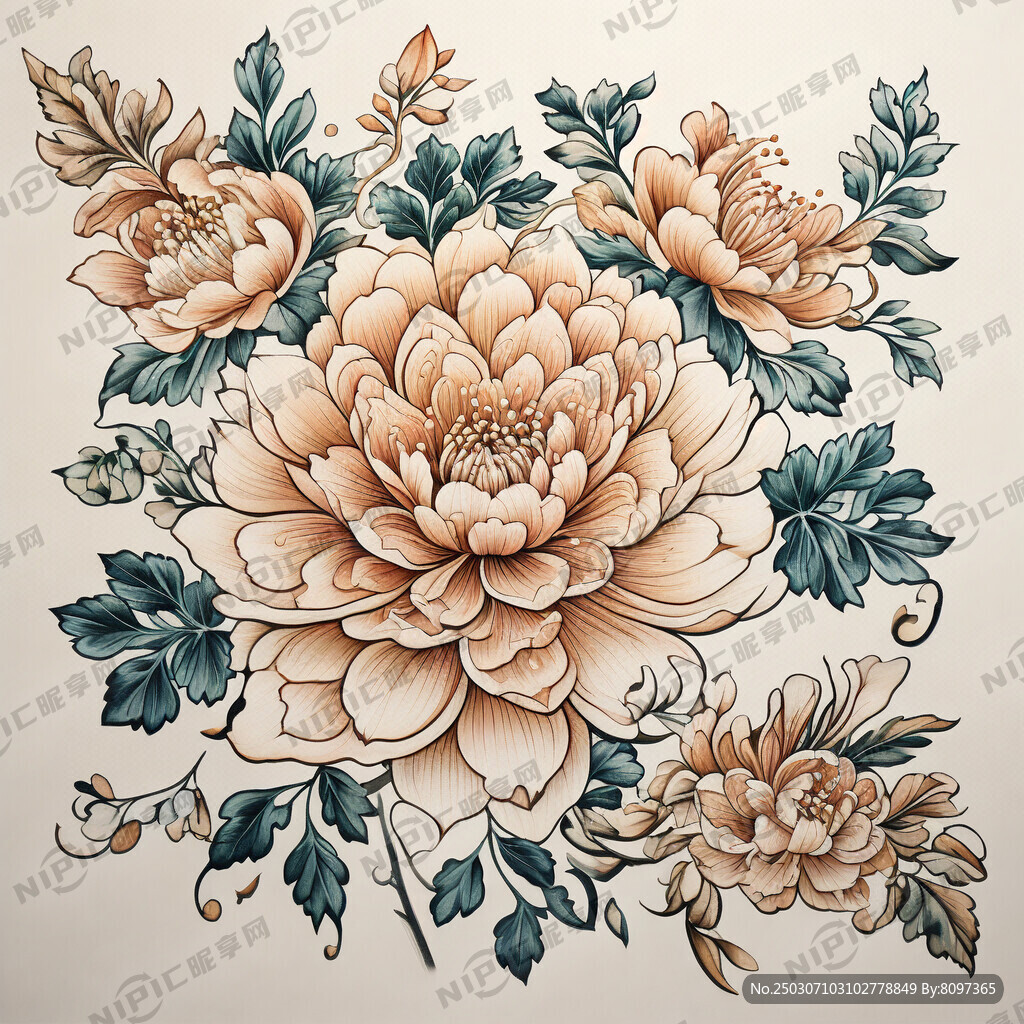 创作一款柬埔寨国花