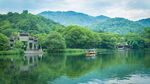 西湖著名景点茅家坞风景