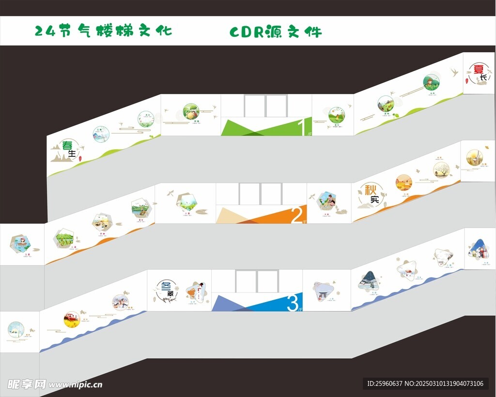 24节气楼梯文化