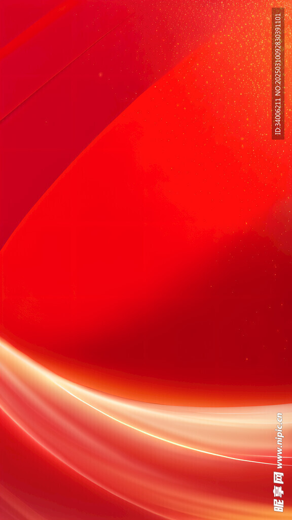 红色背景
