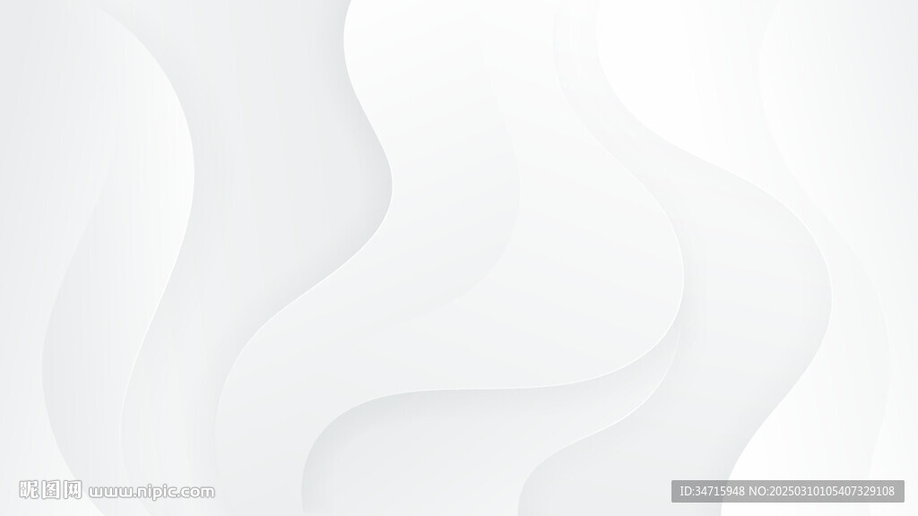 灰色渐变抽象波浪矢量背景