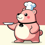 创意厨师熊