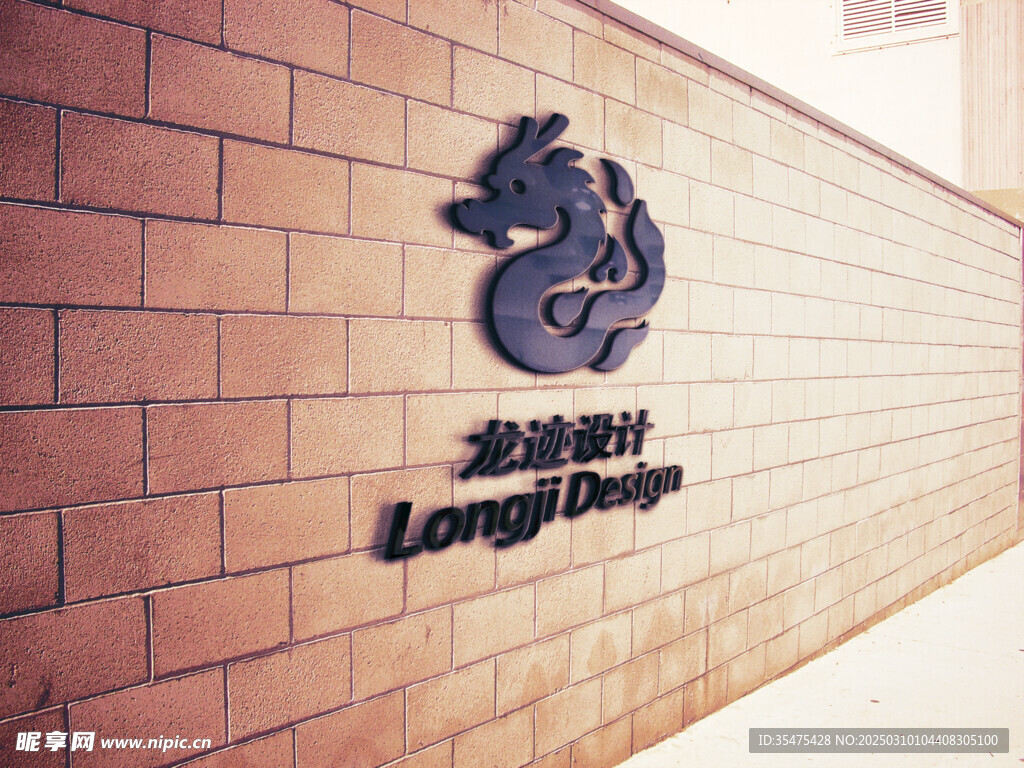 logo图案样机素材