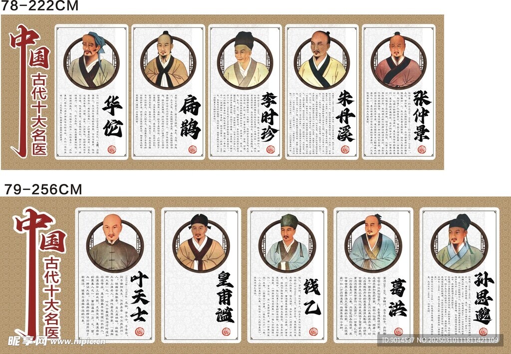 中国古代十大名医
