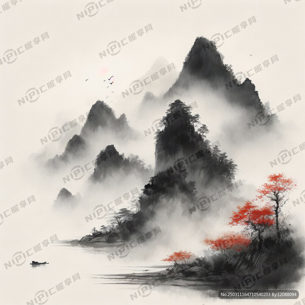 美丽的中国山水画