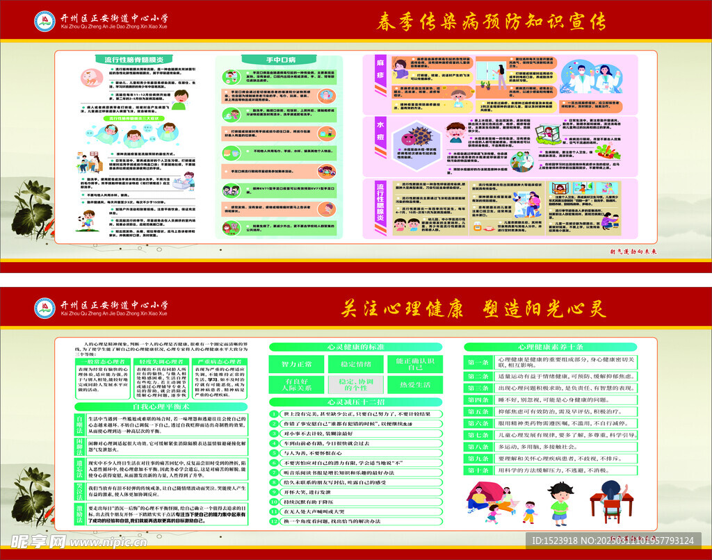 春季传染病  心理健康知识 