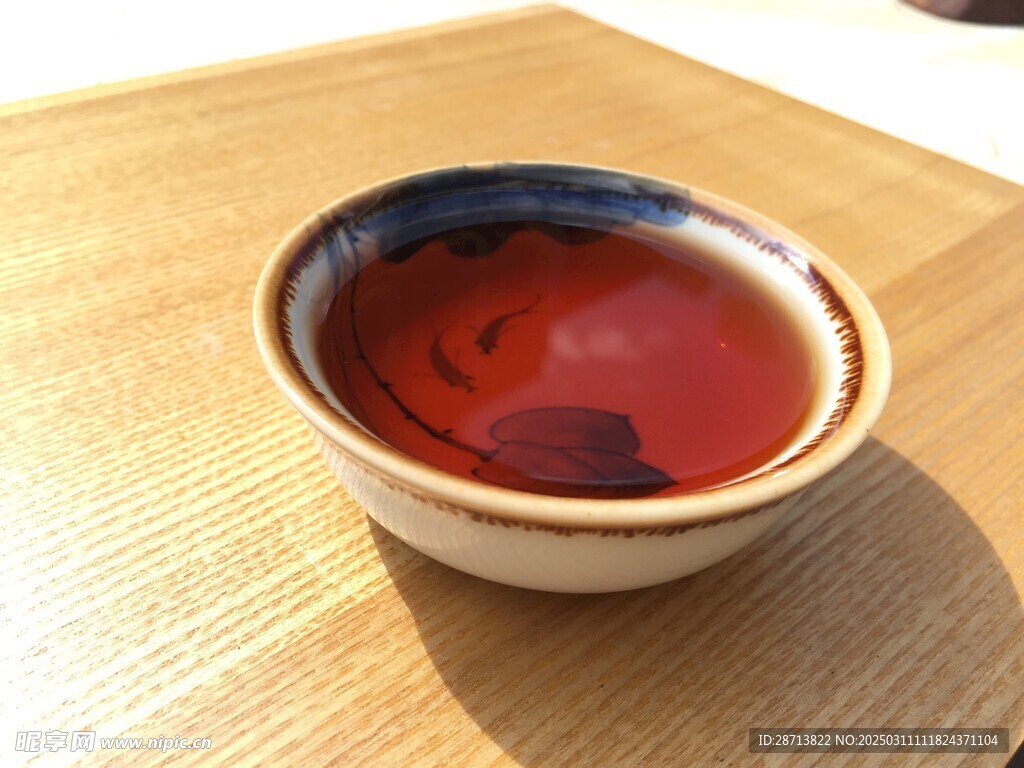 普洱熟茶汤