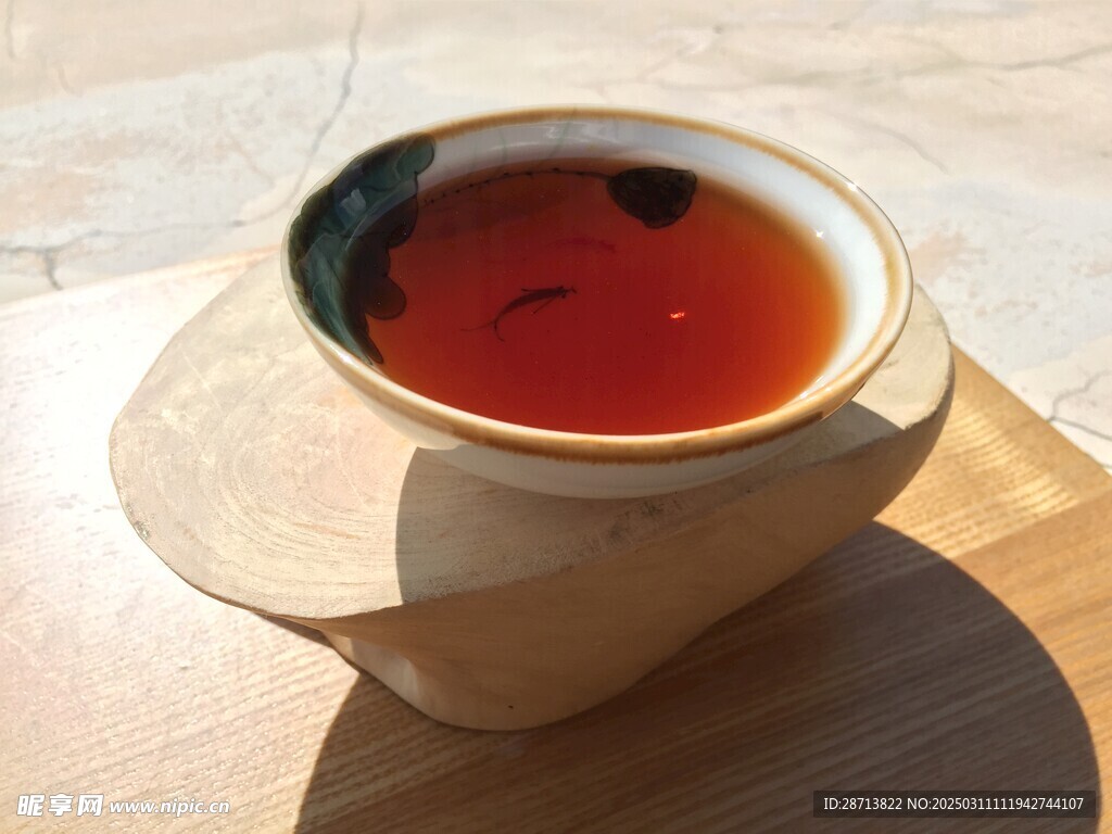 普洱熟茶汤