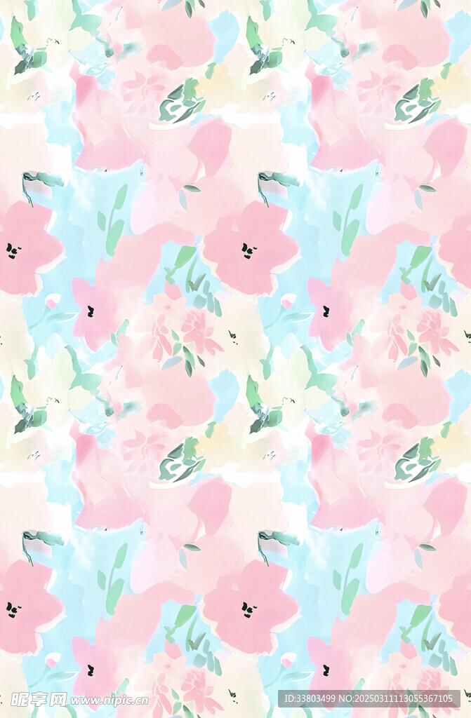 扎染花