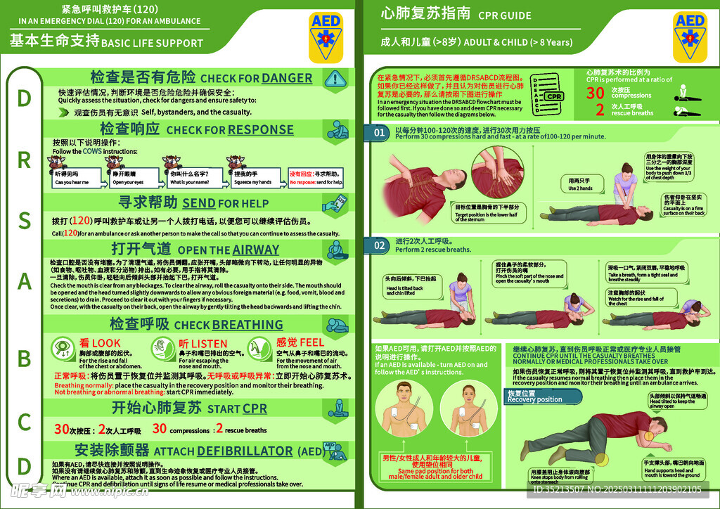 检查和心肺复苏双语版