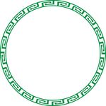 复古圆形素材
