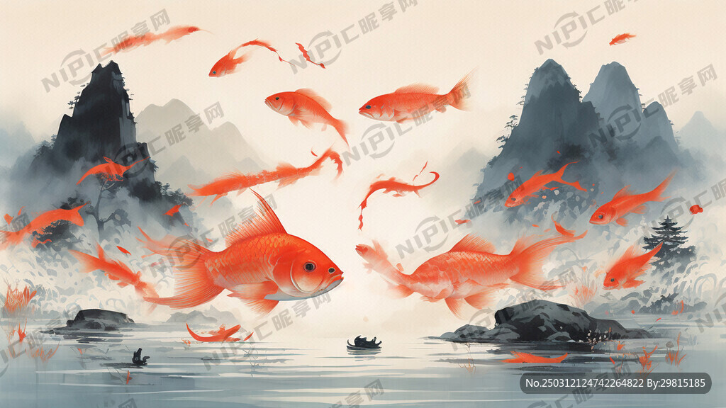 徽州鱼灯和黄山的结合