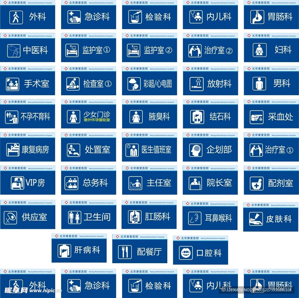 科室牌